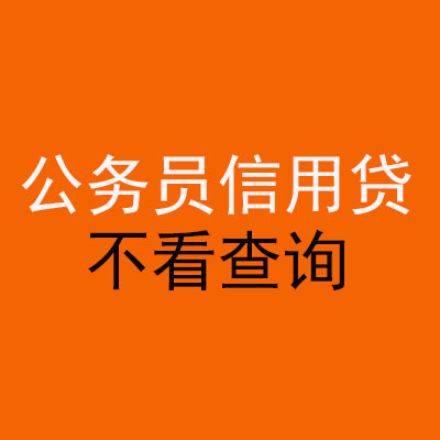 蜀山公务员信用贷款